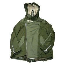 Zara Parka Jacket Coat Fur