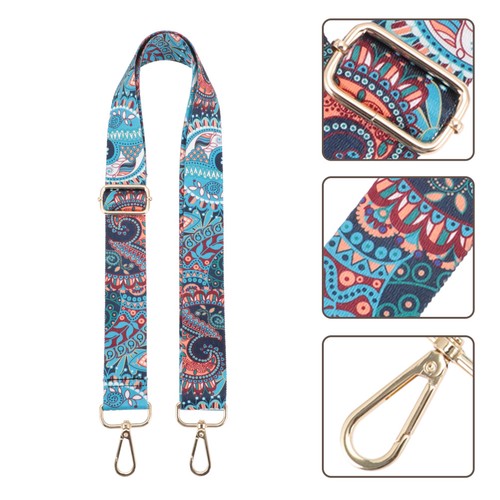 Retro floral pattern banjo - retro,