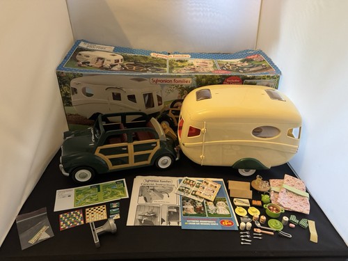 Sylvanian families caravan - caravan, &