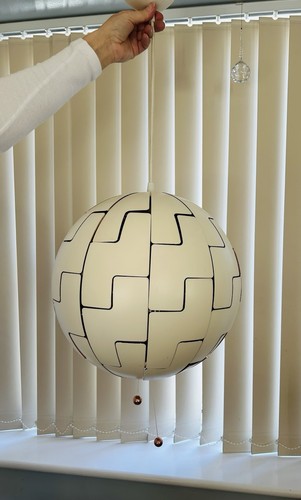 Ikea lampshade star - star, death