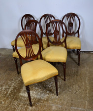 Set of 6 Hepplewhite Dining