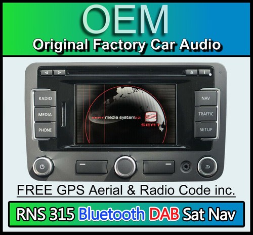 Seat leon rns 315 dab - dab, sat
