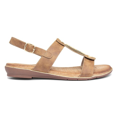 Lunar womens sandals - lunar, tan