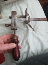 Saddlers leatherworkers Harness  tools  Plough gauge for cutting stripof leather
