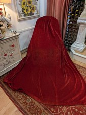 Vintage Red Velvet Unlined