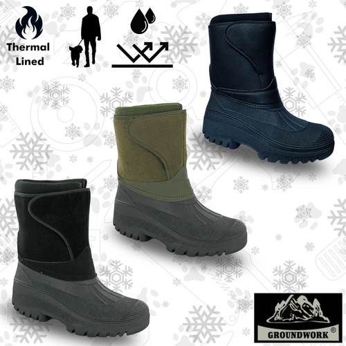 Mens waterproof winter boots - mens,
