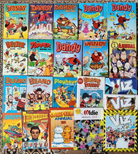 Various Comic Book  Annuals Beano Dandy Thunderbirds Beezer Viz TAKE YOUR PICK