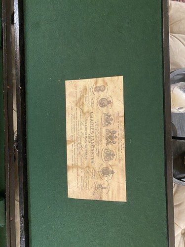 Charles lancaster shotgun - charles,