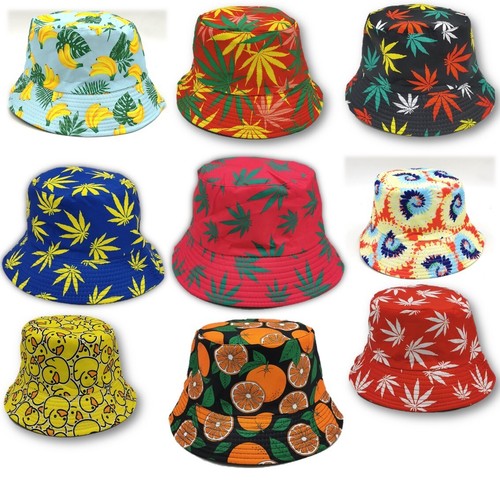Bucket hats multiple styles - bucket,