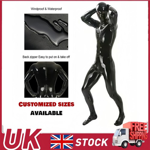 Latex amine mens - mens, black