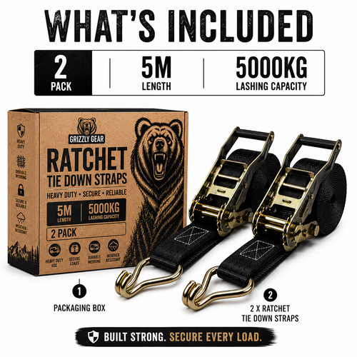 Pack ratchet tie - 5m,