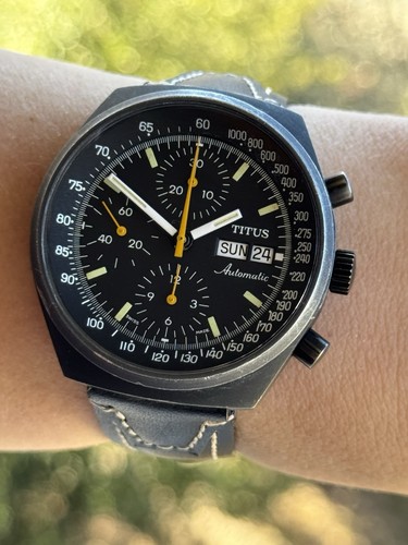 Titus automatic chronograph - titus,