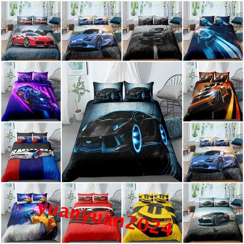 Boys racing car - car, bedding