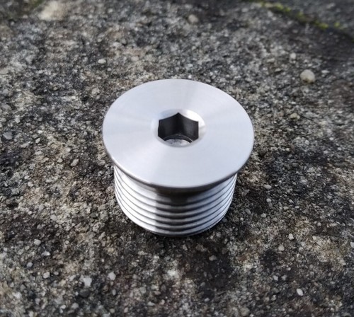 Valve chamber cap fit - chamber, to