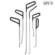 6PCS PDR Dent Rods Set Car