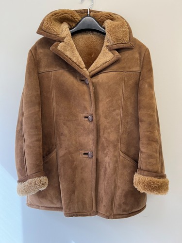 Vintage amico brown - vintage, sheepskin
