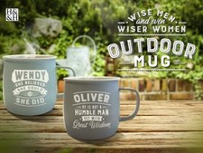 * Pre-Personalised Outdoor Mug