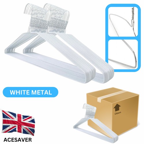 Wire hangers white coat - wire,