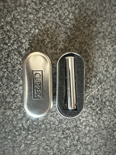 Silver metal clipper - silver,