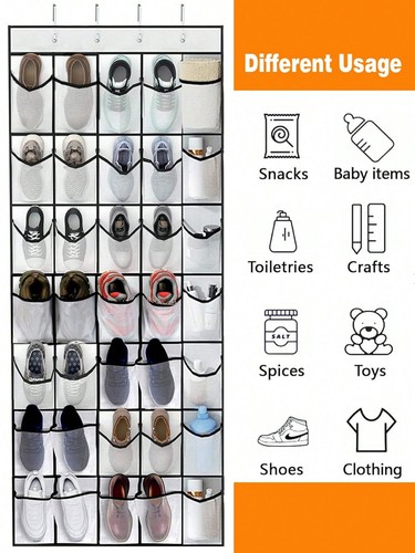 Over door hanging shoe - door,