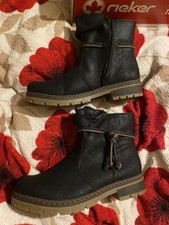 Women’s Rieker Black Ankle