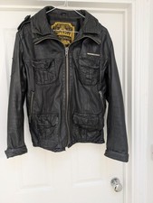 Superdry Brad Leather Jacket