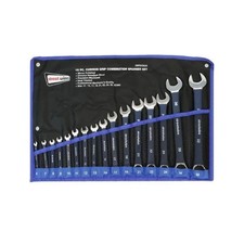 16 Piece Combination Spanner Set 6-32mm Metric Mechanics Durable Garage Tools
