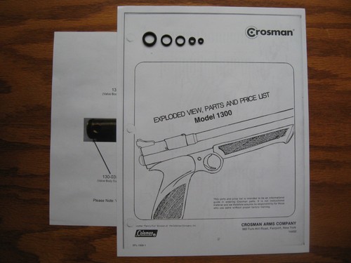 Crosman 1300 reseal seal - 1300,