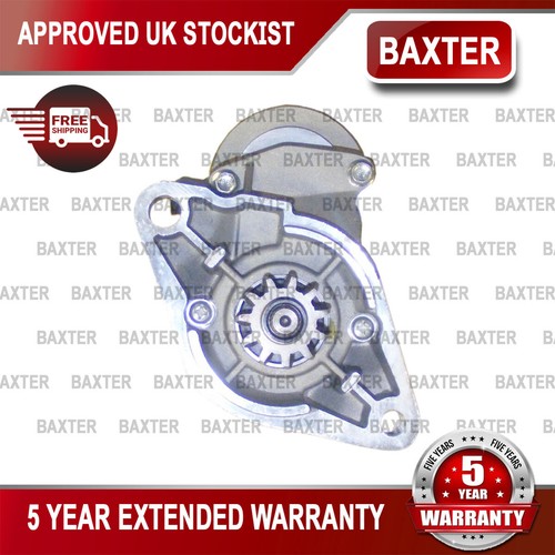 Baxter starter motor fits - baxter,