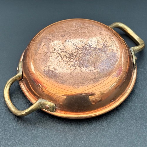 Old shallow copper - shallow, bowl