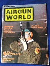 AirGun World Sept 1979. Webley Vulcan/Old Setter Air Shotgun/DIY Inlay & GunRack