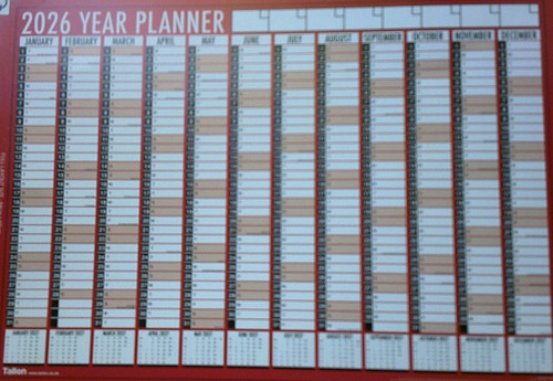 2026 year holiday planner - 2026, a1