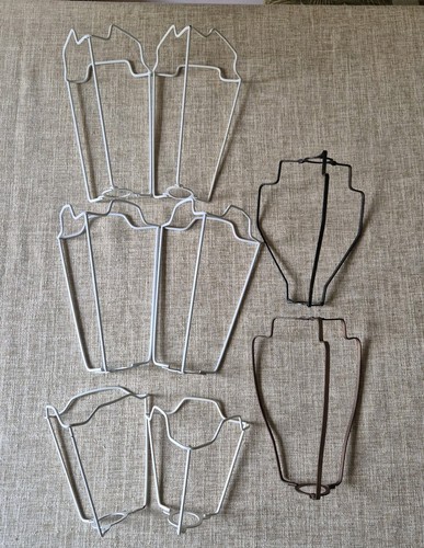 Job lot lamp shade carriers - lot,