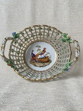A Meissen Type Decorated Bowl