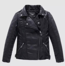 Boys Leather Jacket Casual