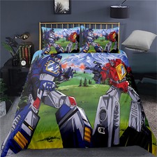 Transformers Single Double King Super King Bed Duvet Quilt Cover Set Pillowcase