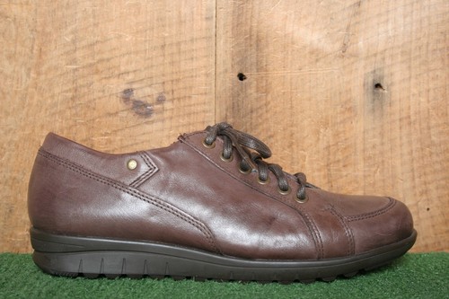 Pitillos brown leather - brown, lace
