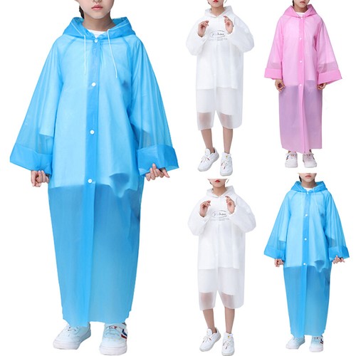 2pcs hooded jacket rain coat - 2pcs,