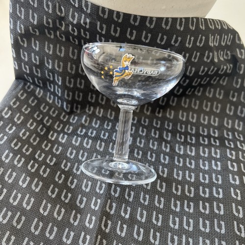 Babycham glass over yrs - babycham,