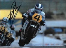 Fast Freddie Spencer Moto GP 500 signed photo Autograph Rothmans Honda