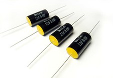 4x Capacitor 2.2uF 5% 630V Polypropylene Axial Valve Vintage Audio Metal Film