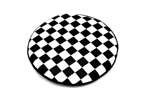 Checkered 7inch spot fog - checkered, spot/fog