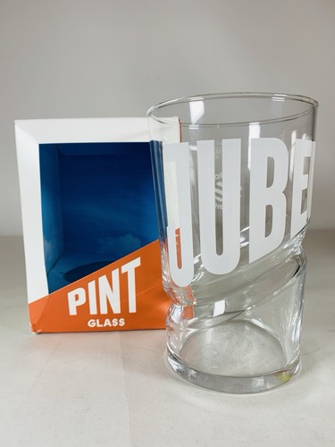 Jubel beer pint glass 568ml - jubel,