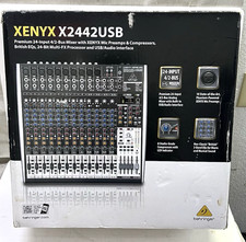 Behringer Xenyx X2442USB Mixer with USB and Effects