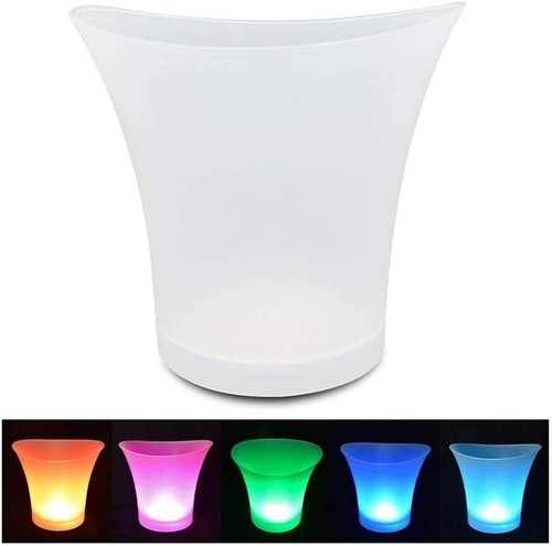 Led ice bucket - ice, changing