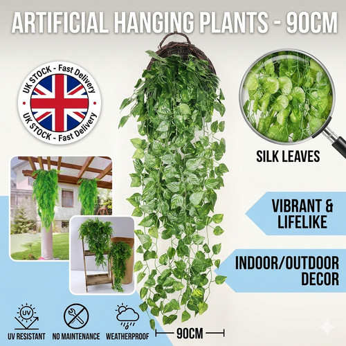 90cm artificial fake hanging - 90cm,