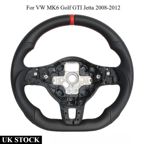 Full leather steering wheel - steering,
