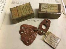 ALVIS SARACEN, AUSTIN CHAMP - Water Pipe to Induction  Manifold, Gaskets x2