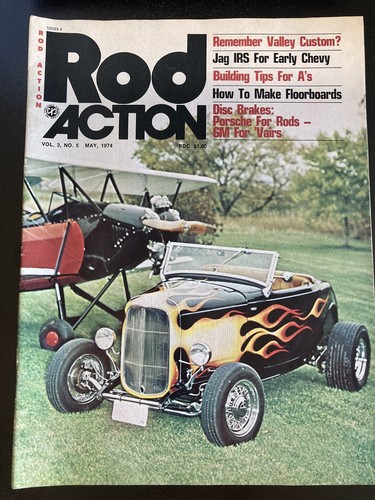 Vintage original car magazine - original,