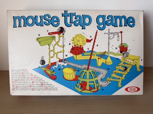 Ideal vintage mouse trap board - ideal,